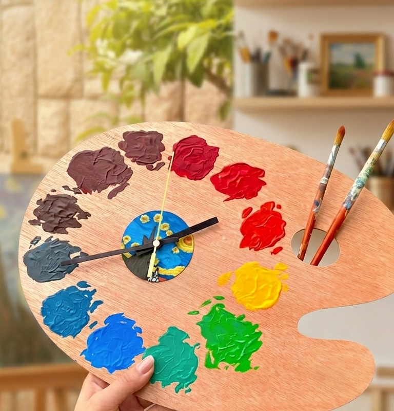 ساعه الرسامين 🎨🕒
